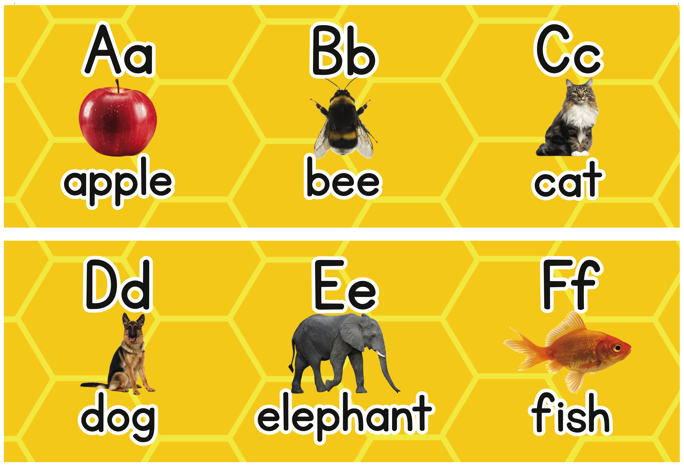 Kid City USA Alphabet Line - Bee All You Can Bee